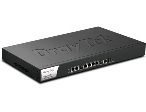 Draytek Vigor3900 / 2 LAN / 4 WAN / 1xSFP / Межсетевой экран  500 VPN тоннелей / 3G / 4G LTE